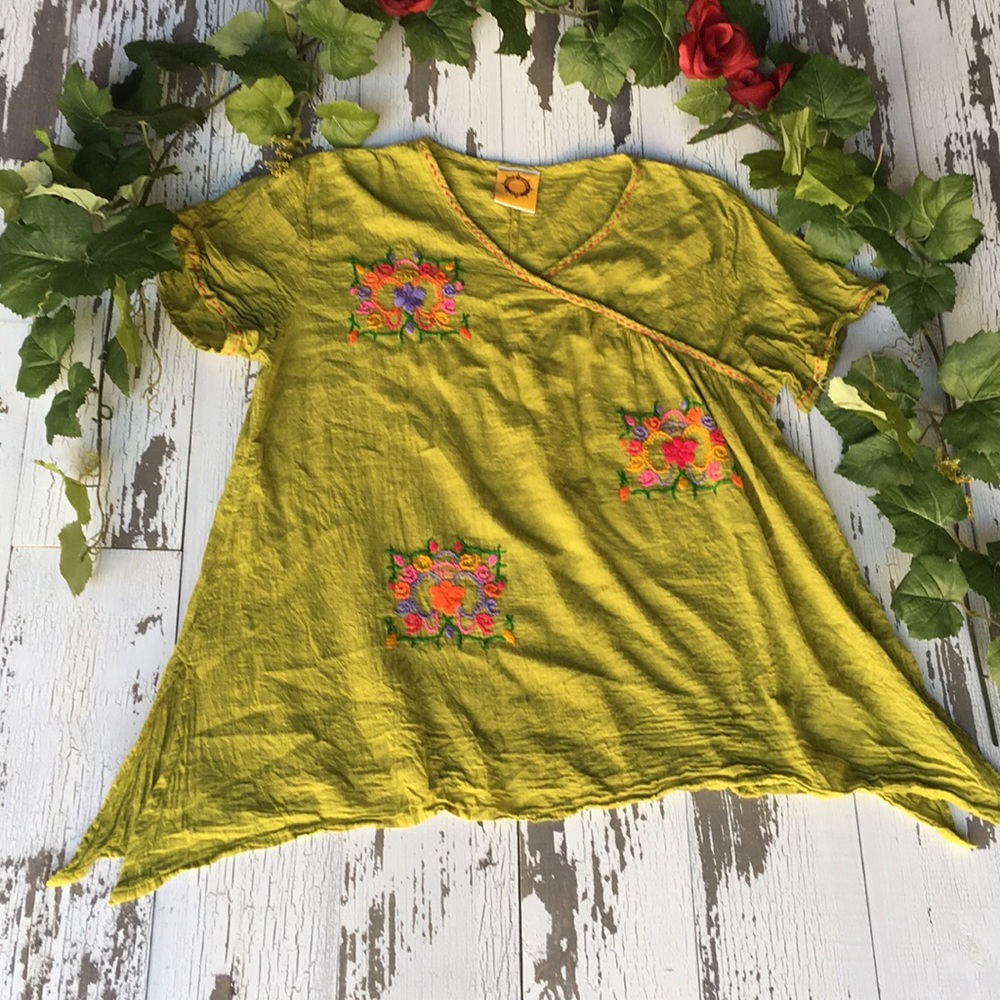 Karma Circle USA gauze top